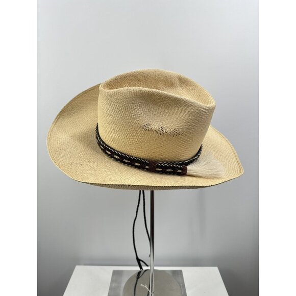 O’farrell Vintage Western Pinched Crown Hat Size 7-5/8 - Picture 2 of 16